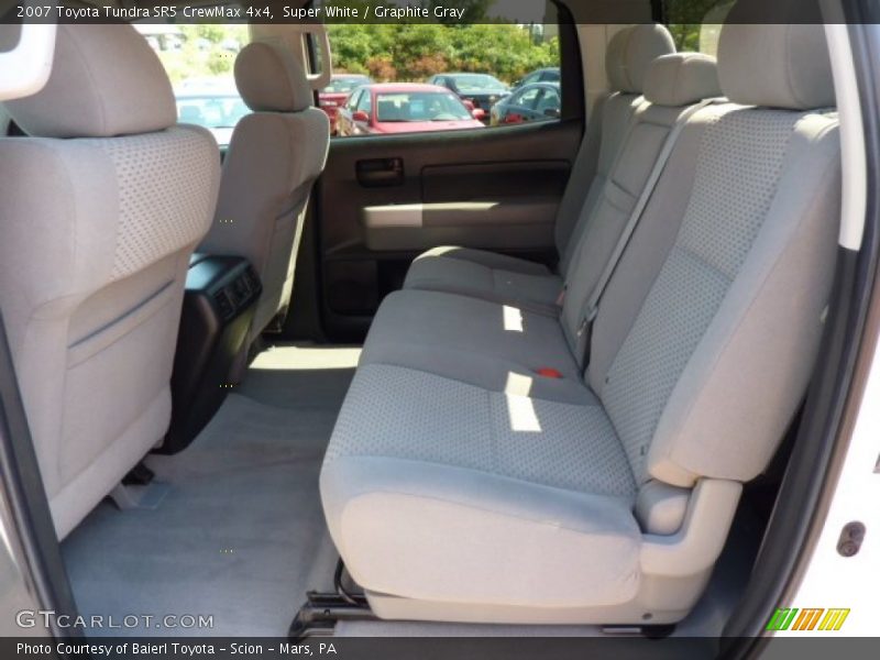 Super White / Graphite Gray 2007 Toyota Tundra SR5 CrewMax 4x4
