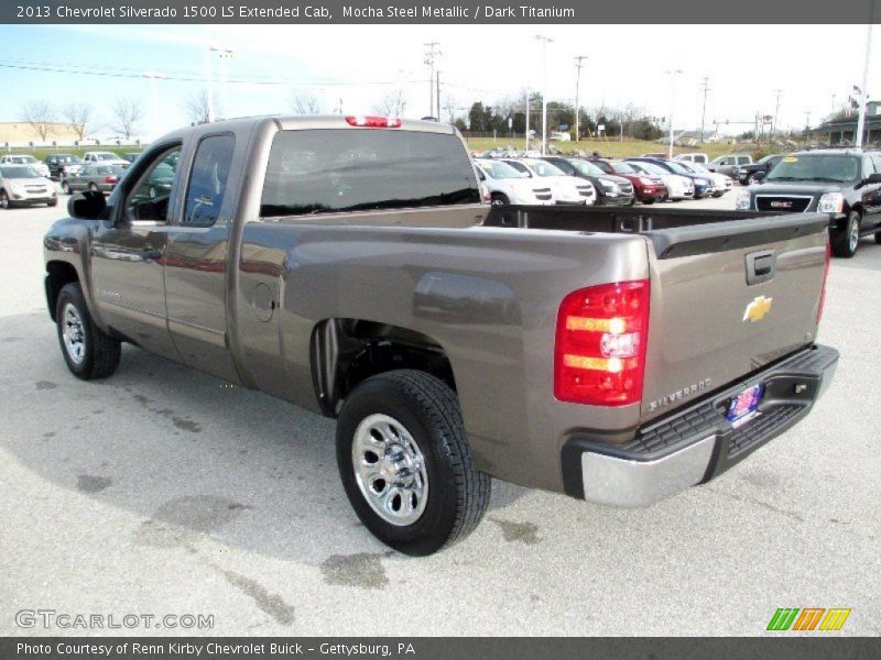 Mocha Steel Metallic / Dark Titanium 2013 Chevrolet Silverado 1500 LS Extended Cab