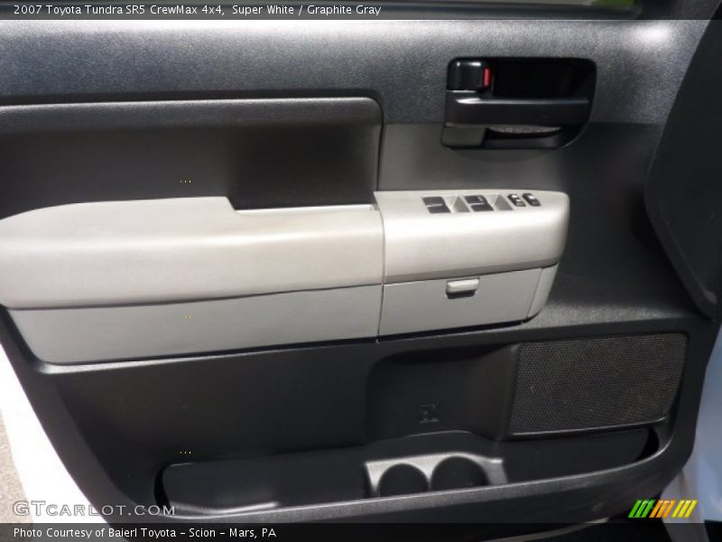 Super White / Graphite Gray 2007 Toyota Tundra SR5 CrewMax 4x4