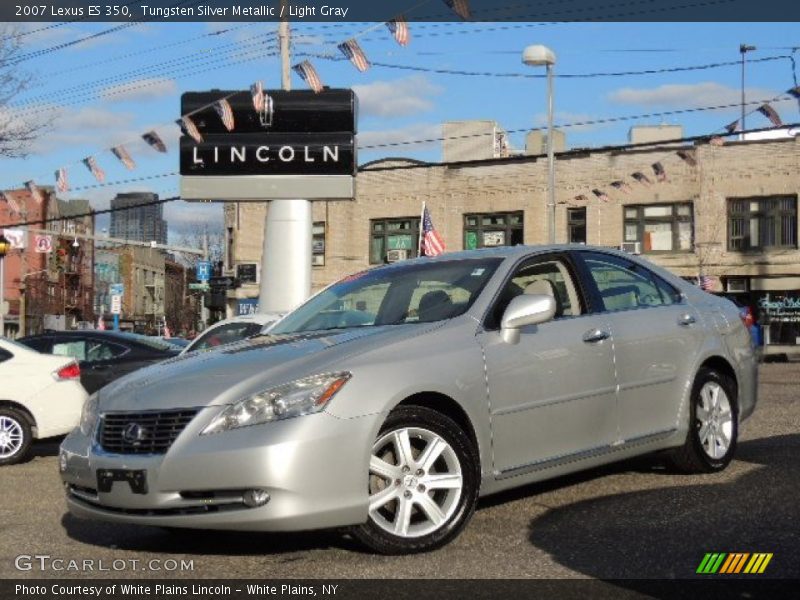 Tungsten Silver Metallic / Light Gray 2007 Lexus ES 350