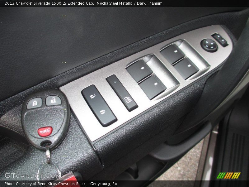 Mocha Steel Metallic / Dark Titanium 2013 Chevrolet Silverado 1500 LS Extended Cab