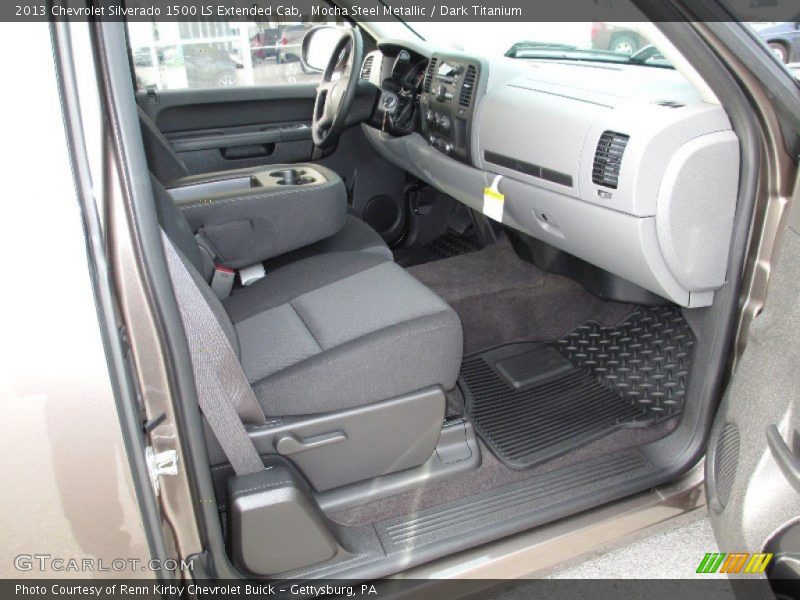 Mocha Steel Metallic / Dark Titanium 2013 Chevrolet Silverado 1500 LS Extended Cab