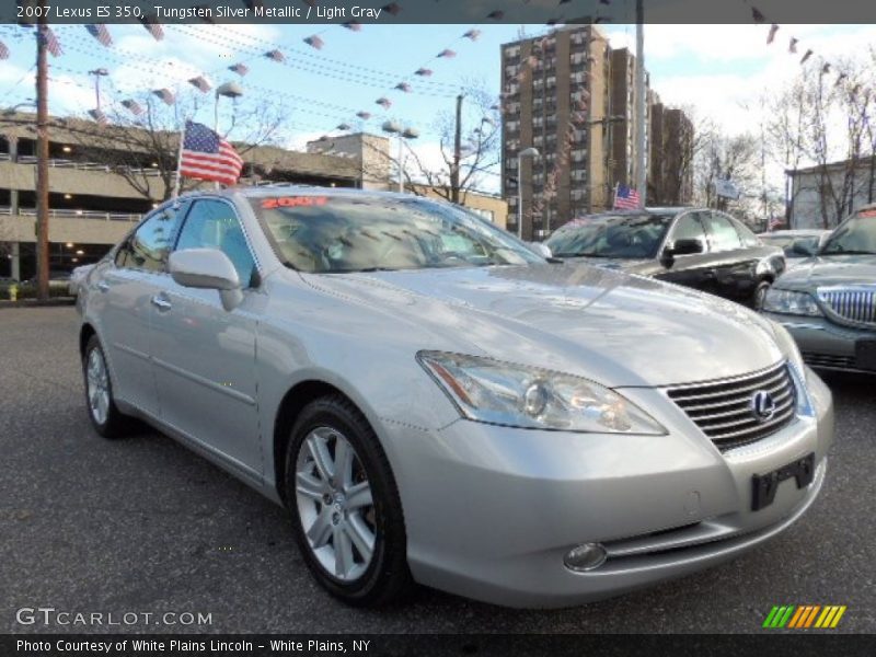 Tungsten Silver Metallic / Light Gray 2007 Lexus ES 350