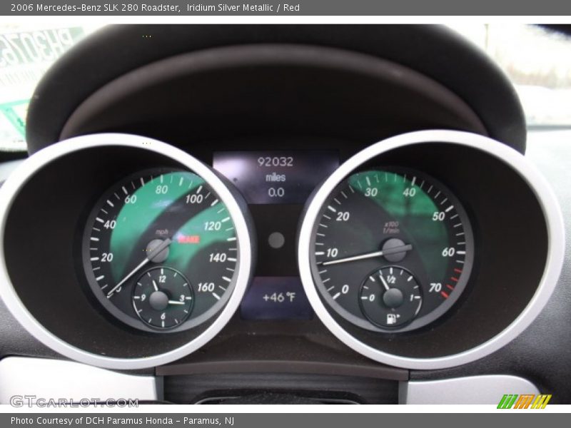  2006 SLK 280 Roadster 280 Roadster Gauges