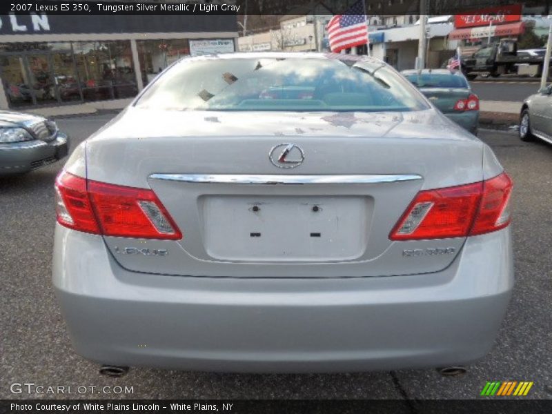 Tungsten Silver Metallic / Light Gray 2007 Lexus ES 350