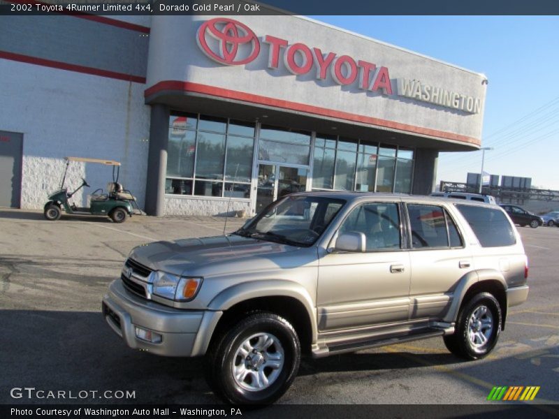 Dorado Gold Pearl / Oak 2002 Toyota 4Runner Limited 4x4
