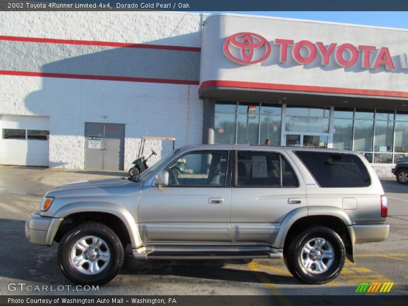 Dorado Gold Pearl / Oak 2002 Toyota 4Runner Limited 4x4