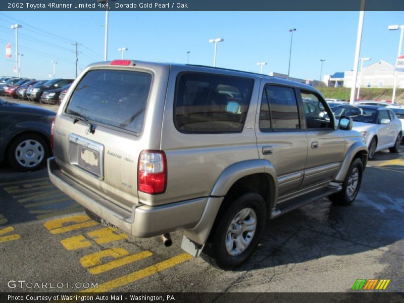 Dorado Gold Pearl / Oak 2002 Toyota 4Runner Limited 4x4