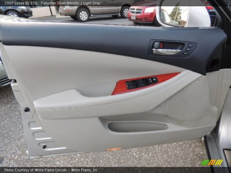 Tungsten Silver Metallic / Light Gray 2007 Lexus ES 350