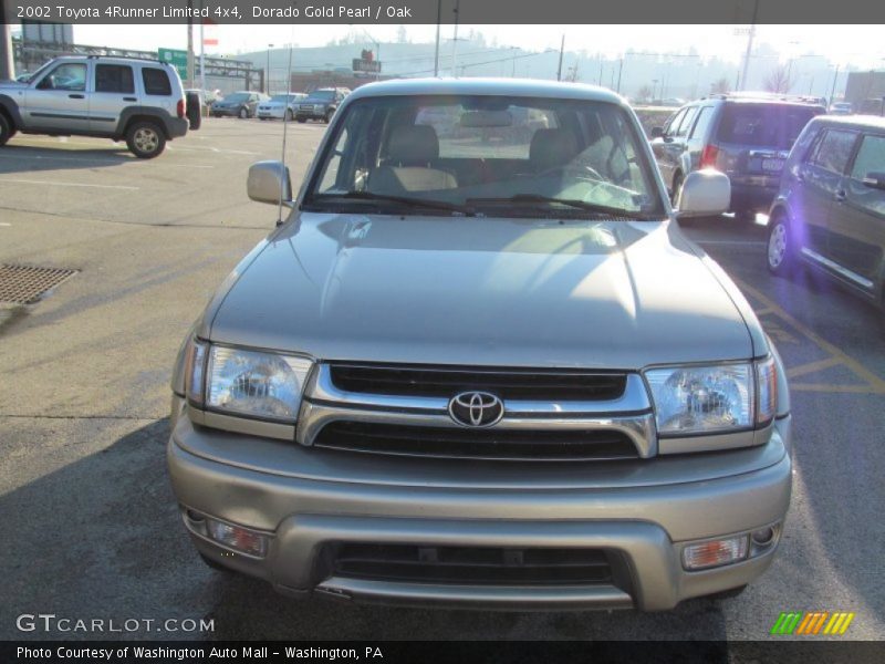 Dorado Gold Pearl / Oak 2002 Toyota 4Runner Limited 4x4