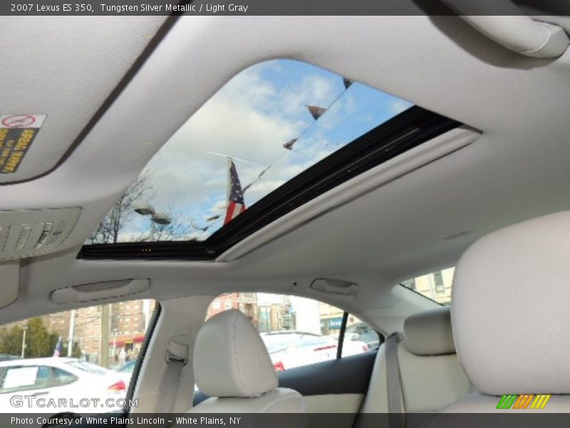 Tungsten Silver Metallic / Light Gray 2007 Lexus ES 350