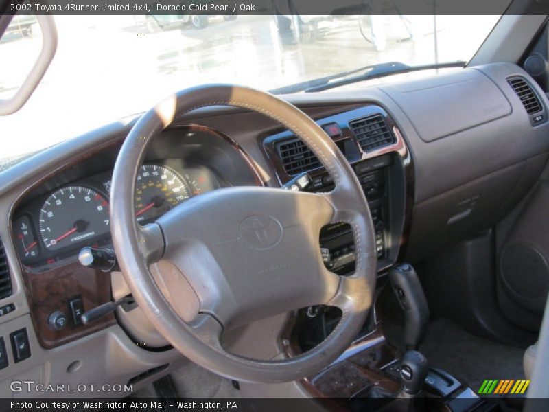 Dorado Gold Pearl / Oak 2002 Toyota 4Runner Limited 4x4