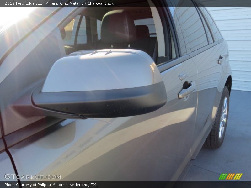 Mineral Gray Metallic / Charcoal Black 2013 Ford Edge SEL
