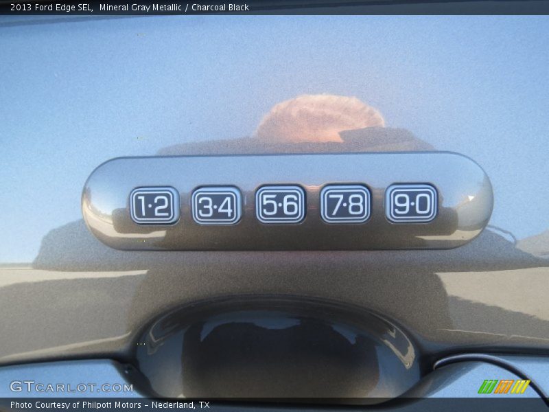 Mineral Gray Metallic / Charcoal Black 2013 Ford Edge SEL
