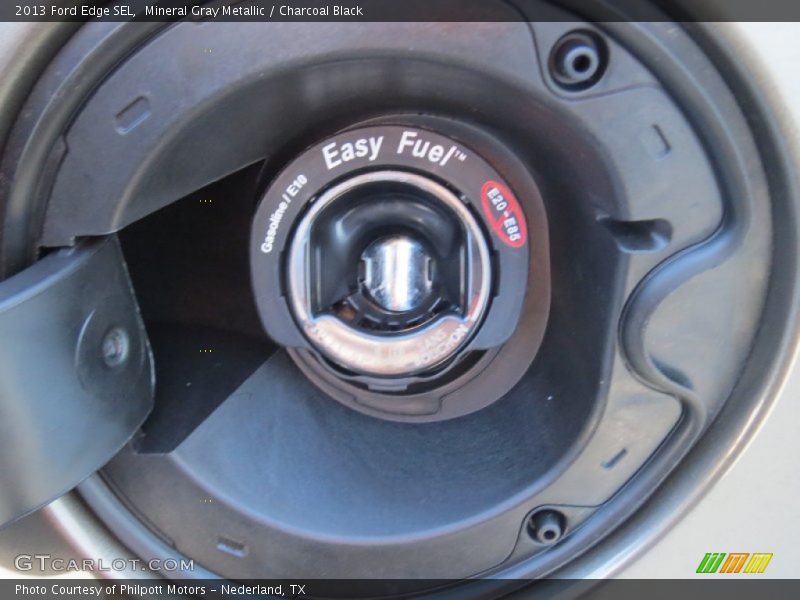 Mineral Gray Metallic / Charcoal Black 2013 Ford Edge SEL
