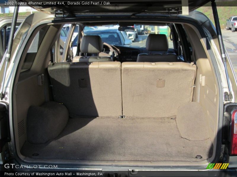 Dorado Gold Pearl / Oak 2002 Toyota 4Runner Limited 4x4