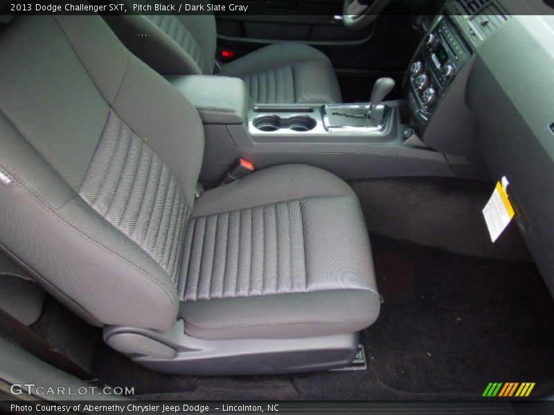 Pitch Black / Dark Slate Gray 2013 Dodge Challenger SXT