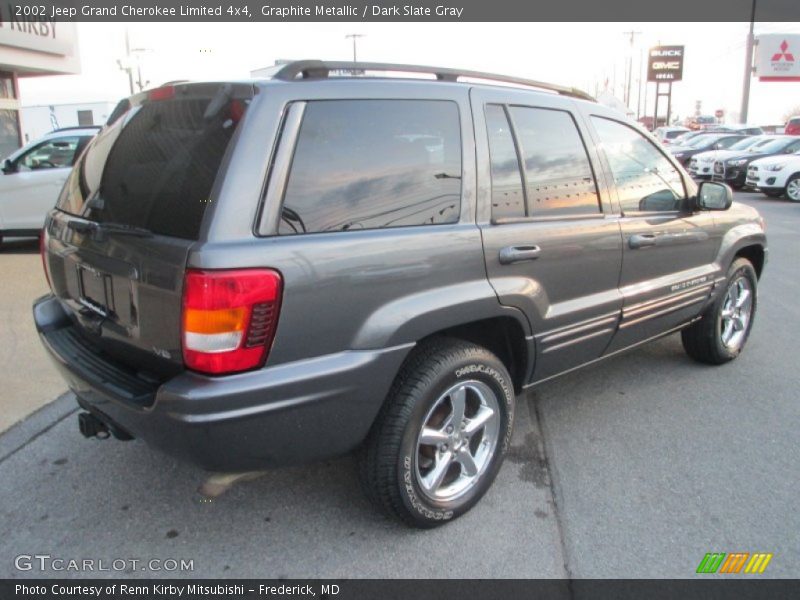 Graphite Metallic / Dark Slate Gray 2002 Jeep Grand Cherokee Limited 4x4