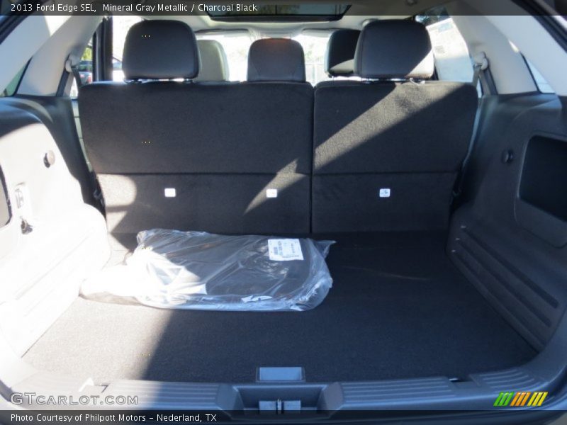 Mineral Gray Metallic / Charcoal Black 2013 Ford Edge SEL