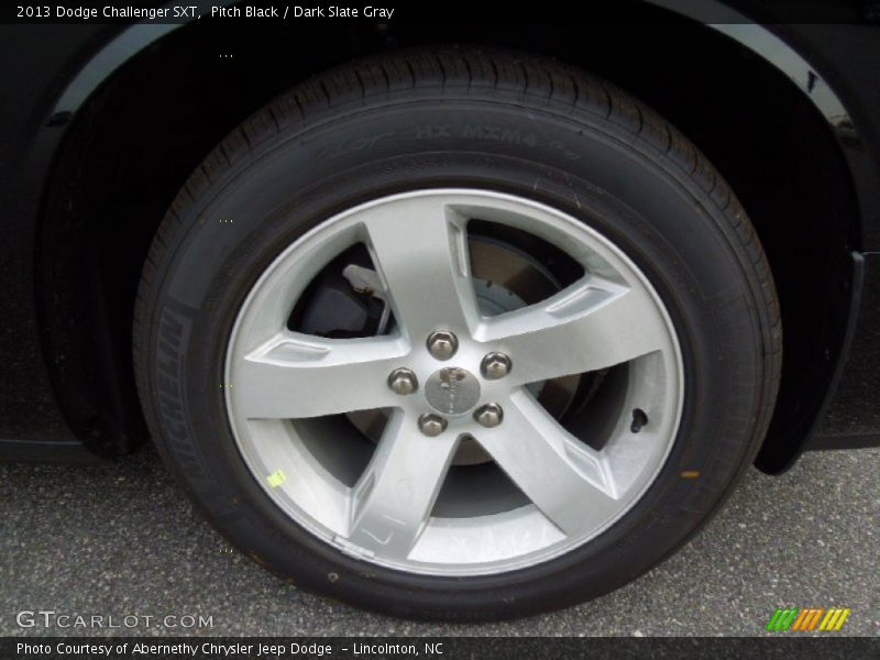 Pitch Black / Dark Slate Gray 2013 Dodge Challenger SXT