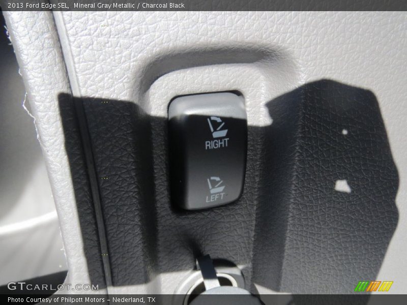 Mineral Gray Metallic / Charcoal Black 2013 Ford Edge SEL
