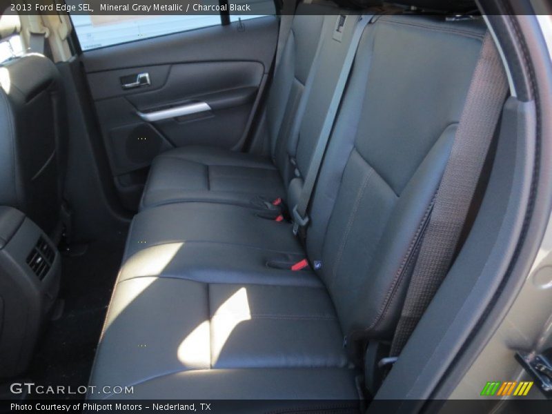 Mineral Gray Metallic / Charcoal Black 2013 Ford Edge SEL