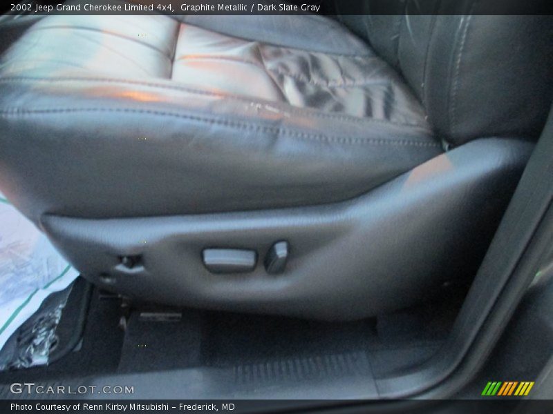 Graphite Metallic / Dark Slate Gray 2002 Jeep Grand Cherokee Limited 4x4