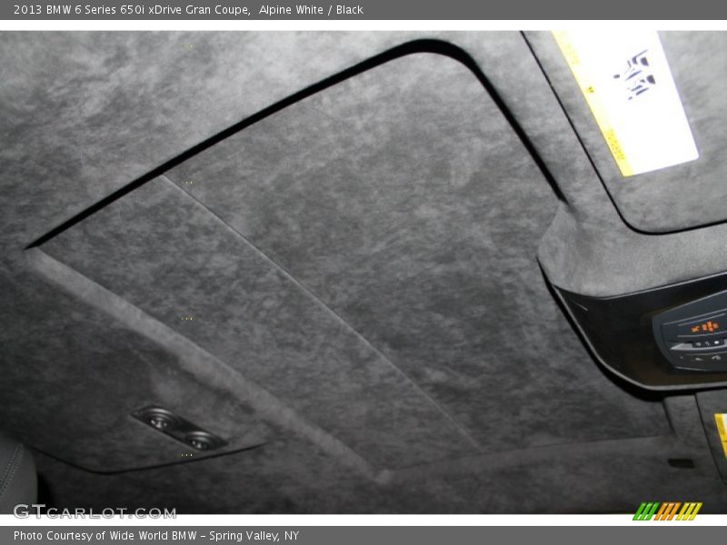 Sunroof of 2013 6 Series 650i xDrive Gran Coupe
