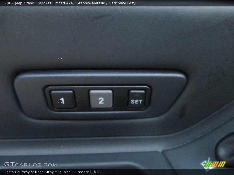 Graphite Metallic / Dark Slate Gray 2002 Jeep Grand Cherokee Limited 4x4
