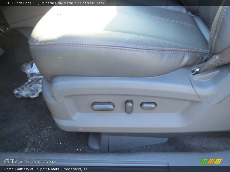 Mineral Gray Metallic / Charcoal Black 2013 Ford Edge SEL