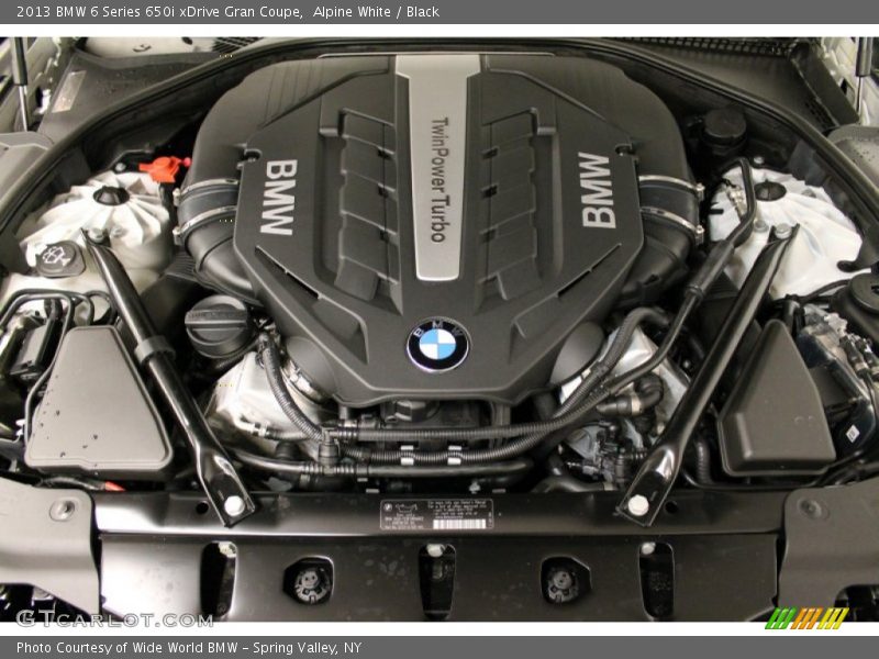  2013 6 Series 650i xDrive Gran Coupe Engine - 4.4 Liter DI TwinPower Turbocharged DOHC 32-Valve VVT V8