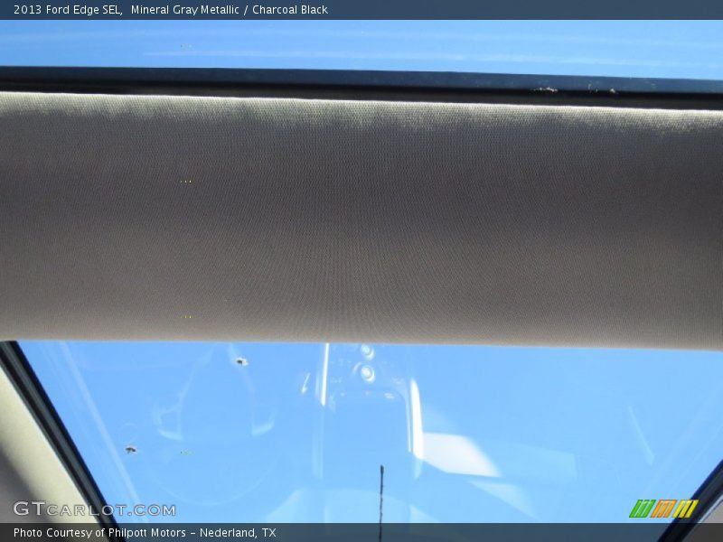 Mineral Gray Metallic / Charcoal Black 2013 Ford Edge SEL