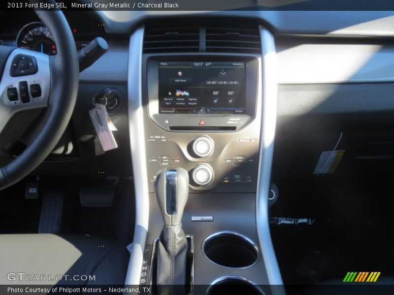 Mineral Gray Metallic / Charcoal Black 2013 Ford Edge SEL