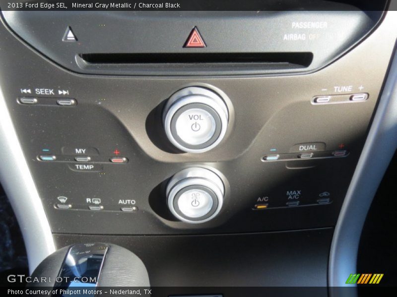 Mineral Gray Metallic / Charcoal Black 2013 Ford Edge SEL