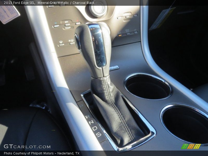 Mineral Gray Metallic / Charcoal Black 2013 Ford Edge SEL