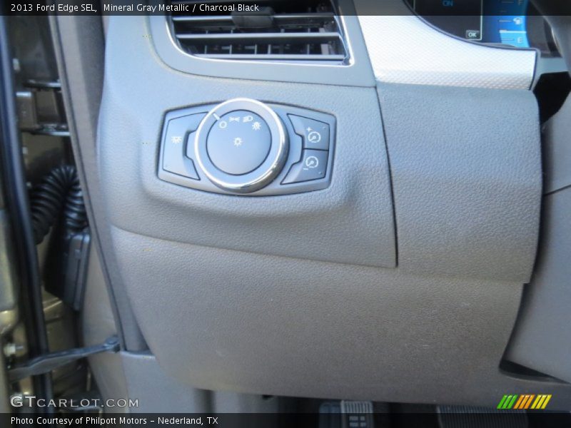 Mineral Gray Metallic / Charcoal Black 2013 Ford Edge SEL