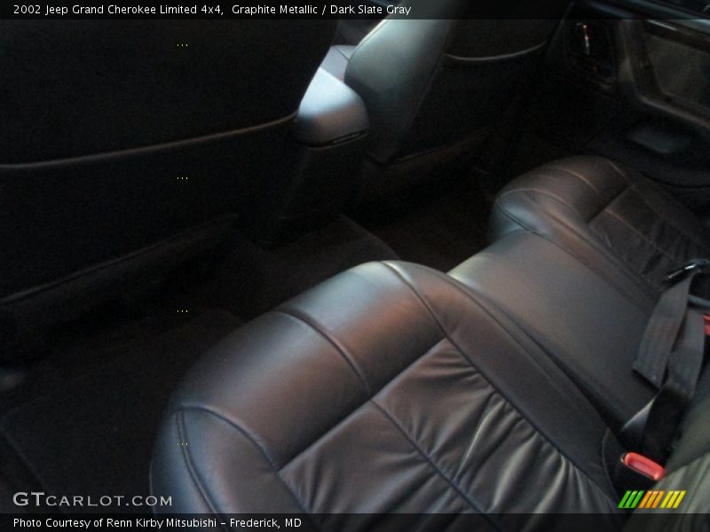 Graphite Metallic / Dark Slate Gray 2002 Jeep Grand Cherokee Limited 4x4