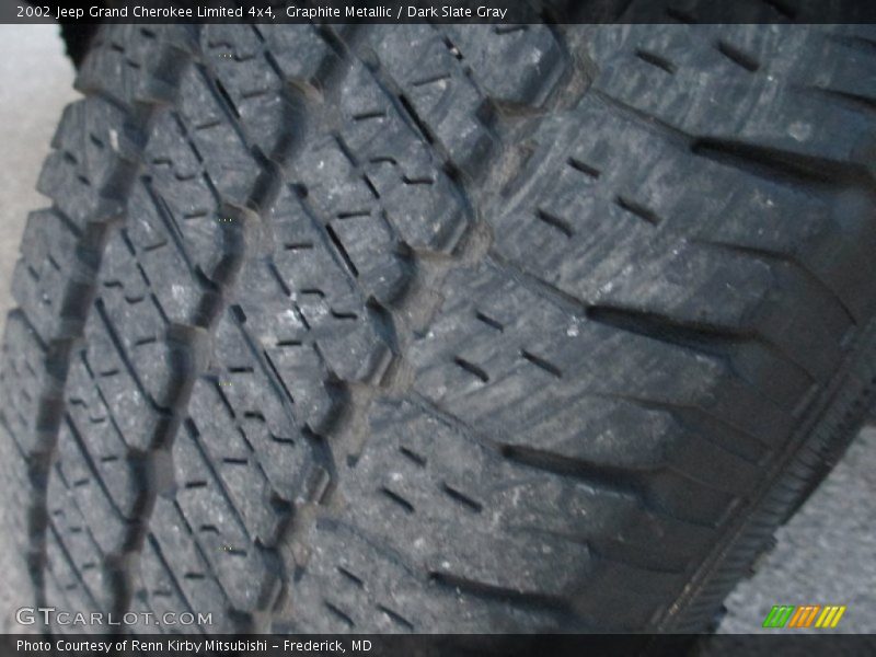 Graphite Metallic / Dark Slate Gray 2002 Jeep Grand Cherokee Limited 4x4