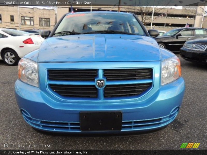 Surf Blue Pearl / Dark Slate Gray 2008 Dodge Caliber SE