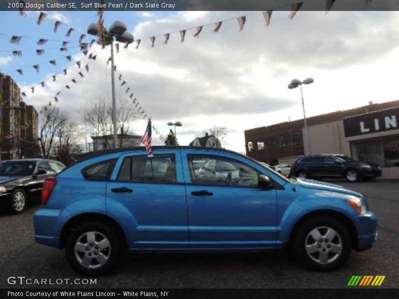 Surf Blue Pearl / Dark Slate Gray 2008 Dodge Caliber SE