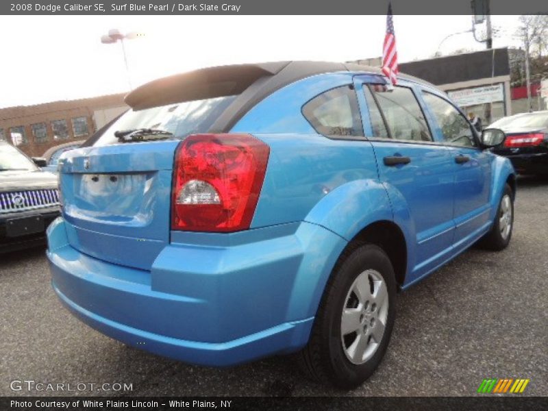 Surf Blue Pearl / Dark Slate Gray 2008 Dodge Caliber SE