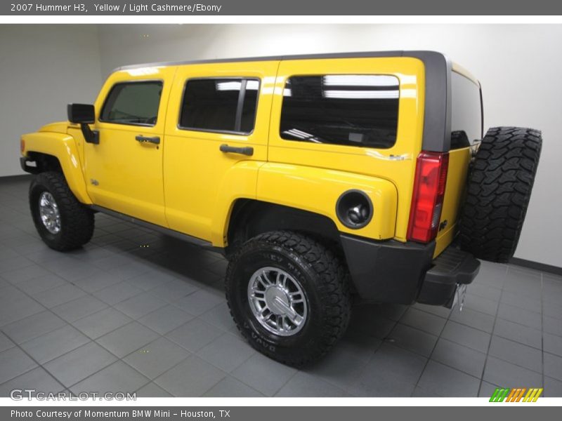 2007 H3  Yellow