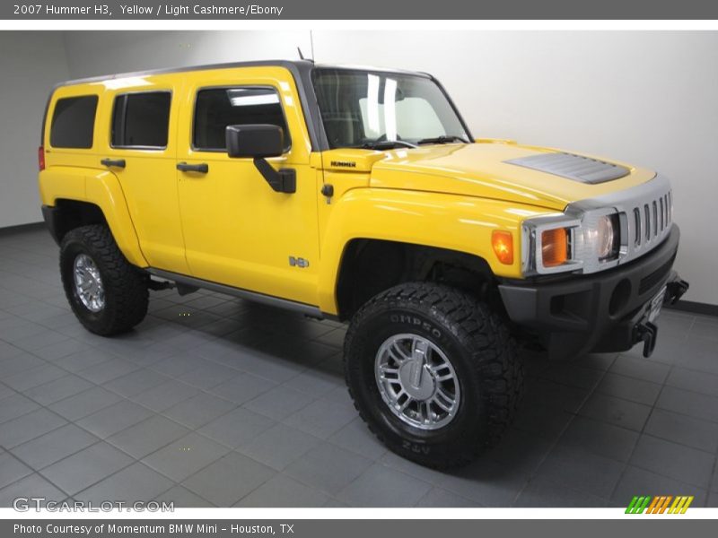 Yellow / Light Cashmere/Ebony 2007 Hummer H3