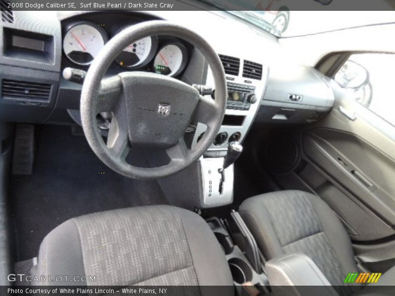 Surf Blue Pearl / Dark Slate Gray 2008 Dodge Caliber SE