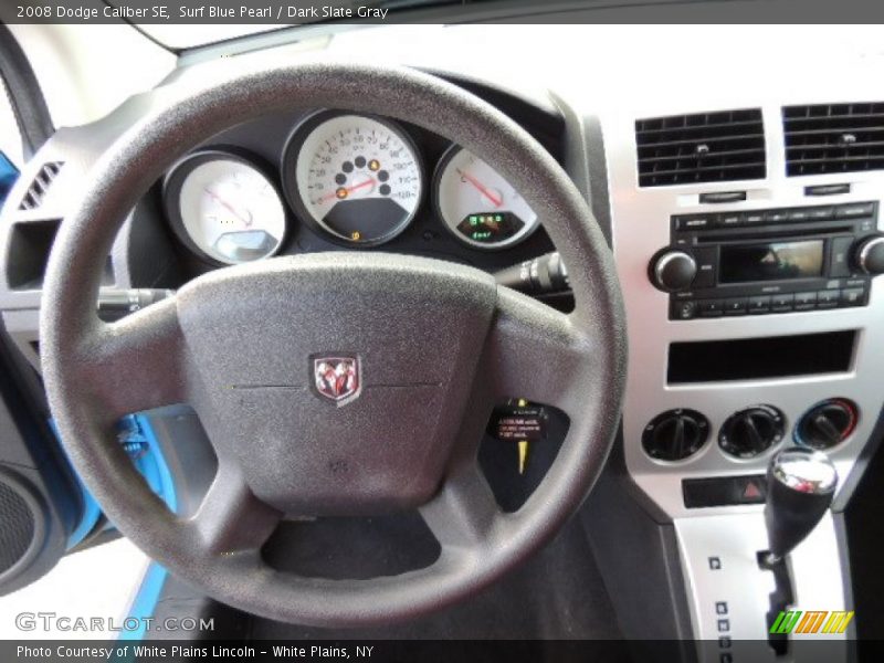 Surf Blue Pearl / Dark Slate Gray 2008 Dodge Caliber SE