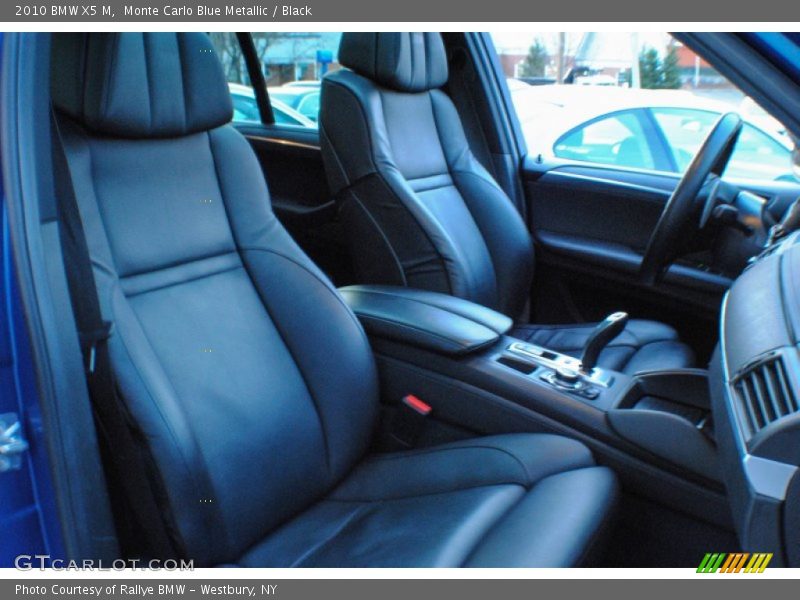 Front Seat of 2010 X5 M 