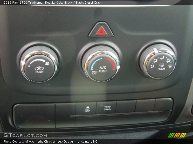 Black / Black/Diesel Gray 2013 Ram 1500 Tradesman Regular Cab