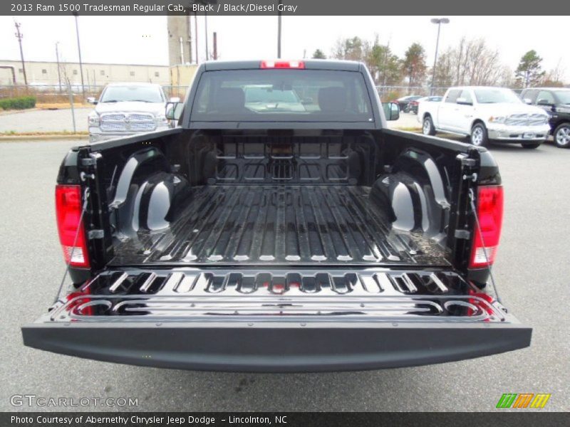 Black / Black/Diesel Gray 2013 Ram 1500 Tradesman Regular Cab