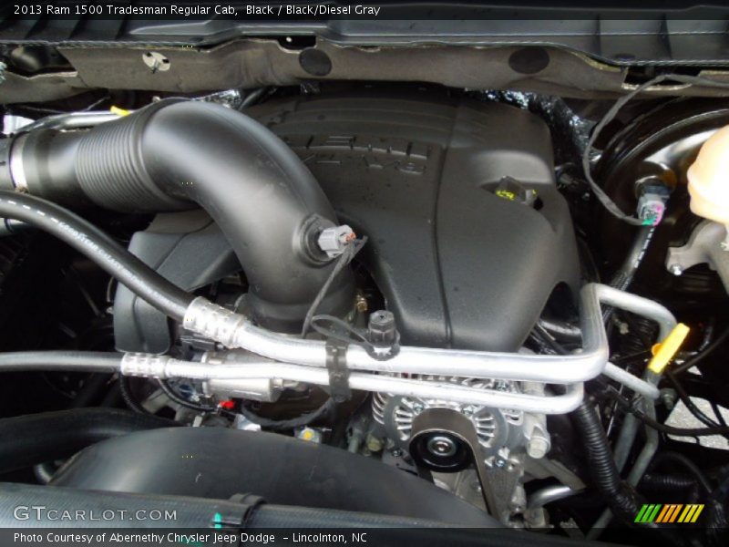 Black / Black/Diesel Gray 2013 Ram 1500 Tradesman Regular Cab
