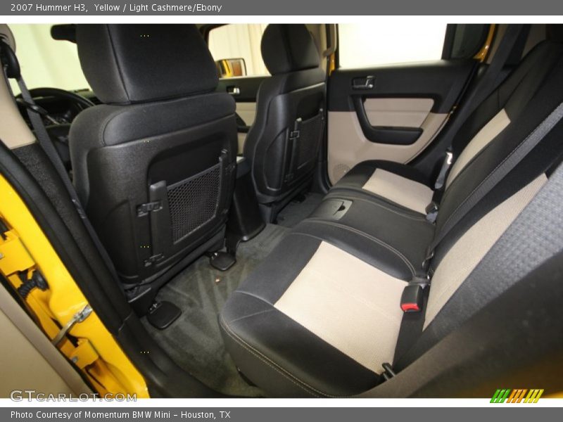 Rear Seat of 2007 H3 